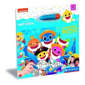 Clementoni Baby Shark 22241 15 Parça Water Magic Frame Puzzle