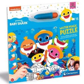 Clementoni Baby Shark 22241 15 Parça Water Magic Frame Puzzle