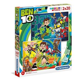Clementoni Ben 10 Park 2x20 Parça Puzzle