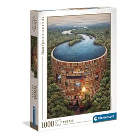 Clementoni Bibliodame HQC Supercolor 1000 Parça Puzzle
