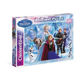 Clementoni Brilliant Frozen 104 Parça Puzzle