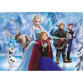 Clementoni Brilliant Frozen 104 Parça Puzzle