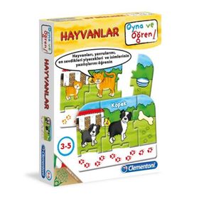 Clementoni Clemmy Soft Hayvanlar Oyun Seti