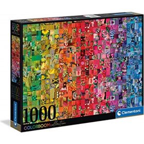 Clementoni Collage Colorboom 1000 Parça Yetişkin Puzzle