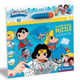 Clementoni DC Super Friends 22243 15 Parça Water Magic Frame Puzzle