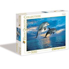Clementoni Delfini 500 Parça Puzzle