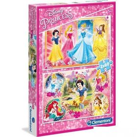 Clementoni Disney Princess 2x60 Parça Çocuk Puzzle