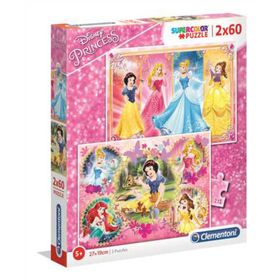 Clementoni Disney Princess 2x60 Parça Çocuk Puzzle