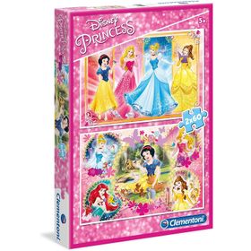 Clementoni Disney Princess 2x60 Parça Çocuk Puzzle