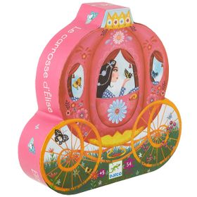 Clementoni Djeco Dekoratif Elises Carriage 54 Parça Puzzle