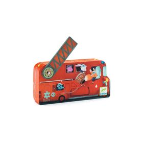 Clementoni Djeco Dekoratif The Fire Truck 16 Parça Puzzle