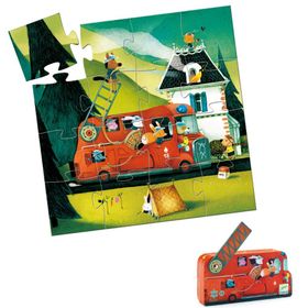 Clementoni Djeco Dekoratif The Fire Truck 16 Parça Puzzle