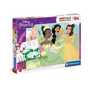 Clementoni Double Face Puzzle Disney Prenses 104 Parça