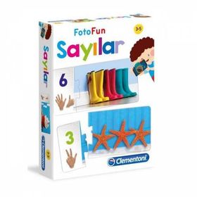 Clementoni Foto Fun Sayılar Oyna ve Öğren