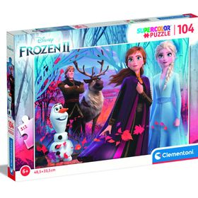 Clementoni Frozen 2 104 Parça Supercolor Puzzle