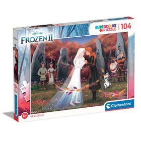 Clementoni Frozen 2 104 Parça Supercolor Puzzle
