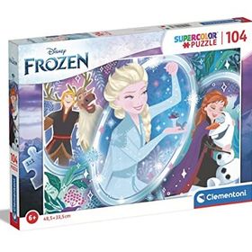 Clementoni Frozen 2 104 Parça Supercolor Puzzle