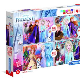 Clementoni Frozen 2x20+2x60 Parça Puzzle