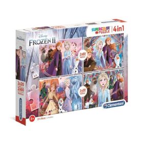 Clementoni Frozen 2x20+2x60 Parça Puzzle