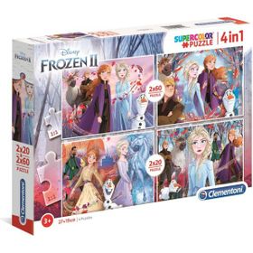 Clementoni Frozen 2x20+2x60 Parça Puzzle
