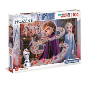 Clementoni Glitter Frozen 2104 Parça Puzzle