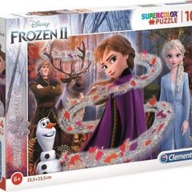 Clementoni Glitter Frozen 2104 Parça Puzzle
