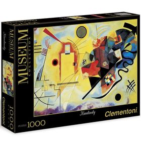 Clementoni Kandisky Giallo Rosso e Blu 1000 Parça Puzzle