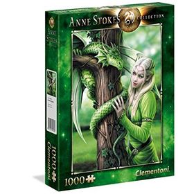 Clementoni Kindred Spirits 1000 Parça Anne Stokes Yetişkin Puzzle