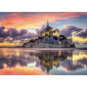 Clementoni Le Magnifique Mont Saint Michel 1000 Parça Puzzle