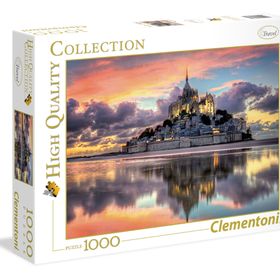 Clementoni Le Magnifique Mont Saint Michel 1000 Parça Puzzle