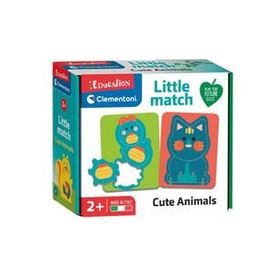 Clementoni Little Match - Sevimli Hayvanlar Puzzle