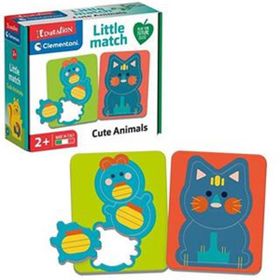 Clementoni Little Match - Sevimli Hayvanlar Puzzle