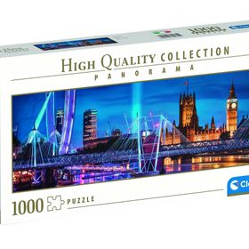 Clementoni London 1000 Parça Panorama Yetişkin Puzzle