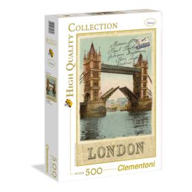Clementoni London Postcard 500 Parça Puzzle