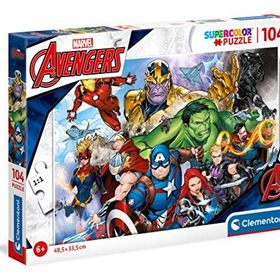 Clementoni Marvel Avengers 104 Parça Çocuk Puzzle