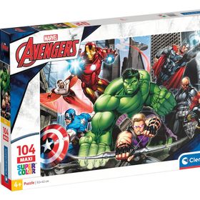 Clementoni Maxi Avengers 104 Parça Büyük Boy Puzzle