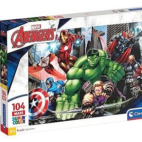 Clementoni Maxi Avengers 104 Parça Büyük Boy Puzzle