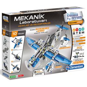 Clementoni Mekanik Laboratuvarı Uçaklar - Helikopterler