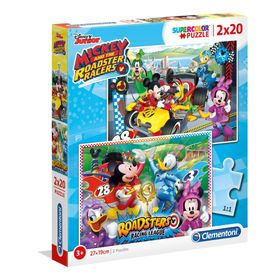 Clementoni Mickey 2X20 Parça Puzzle