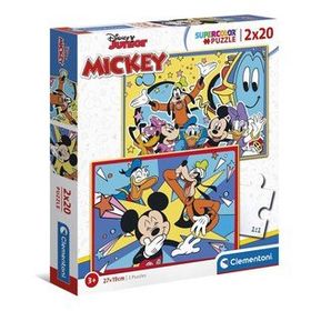 Clementoni Mickey 2X20 Parça Puzzle