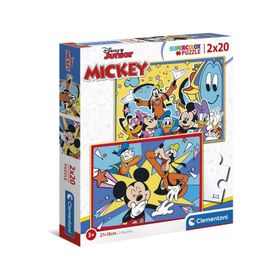 Clementoni Mickey 2X20 Parça Puzzle