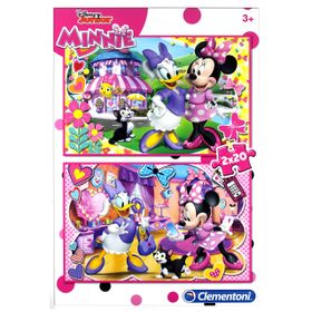 Clementoni Minnie 2x20 Parça Puzzle