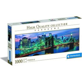 Clementoni New York Brooklyn Bridge 1000 Parça Panorama Yetişkin Puzzle
