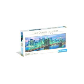 Clementoni New York Brooklyn Bridge 1000 Parça Panorama Yetişkin Puzzle