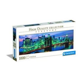 Clementoni New York Brooklyn Bridge 1000 Parça Panorama Yetişkin Puzzle