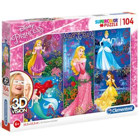 Clementoni Princess 104 Parça 3D Puzzle