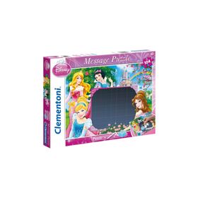 Clementoni Princess 104 Parça Simli Puzzle