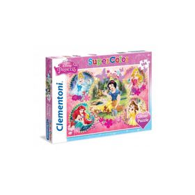 Clementoni Princess 104 Parça Simli Puzzle