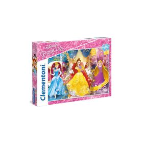 Clementoni Princess 104 Parça Simli Puzzle