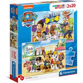 Clementoni Puzzle Paw Patrol 2x20 Parça Çocuk Puzzle